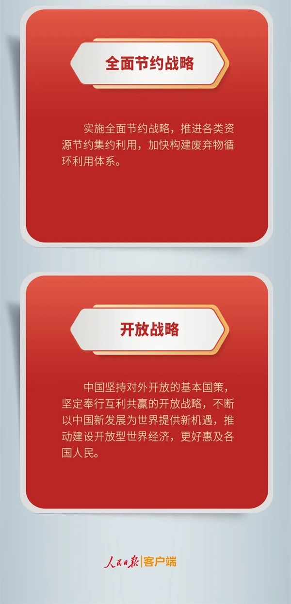 党的二十大报告，提到这些战略