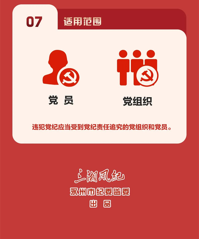 图解《中国共产党纪律处分条例》①