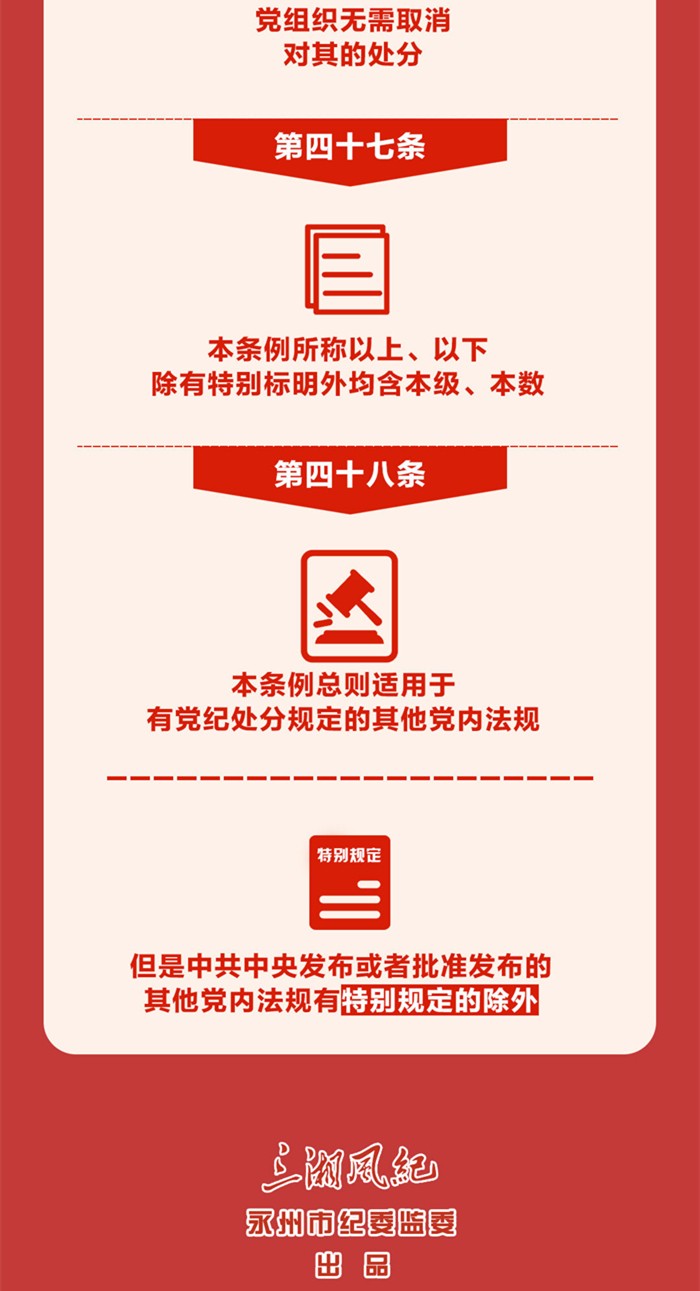 图解《中国共产党纪律处分条例》⑦